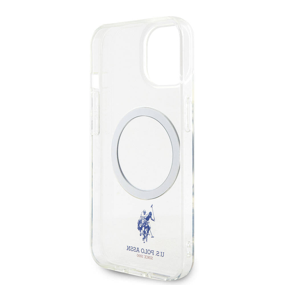 U.S. Polo Assn. iPhone 15 Orjinal Lisanslı Magsafe Şarj Özellikli Transparan Tasarım Telefon Kılıfı - 7 U.S. Polo Assn. iPhone 15 Orjinal Lisanslı Magsafe Şarj Özellikli Transparan Tasarım Telefon Kılıfı - 7